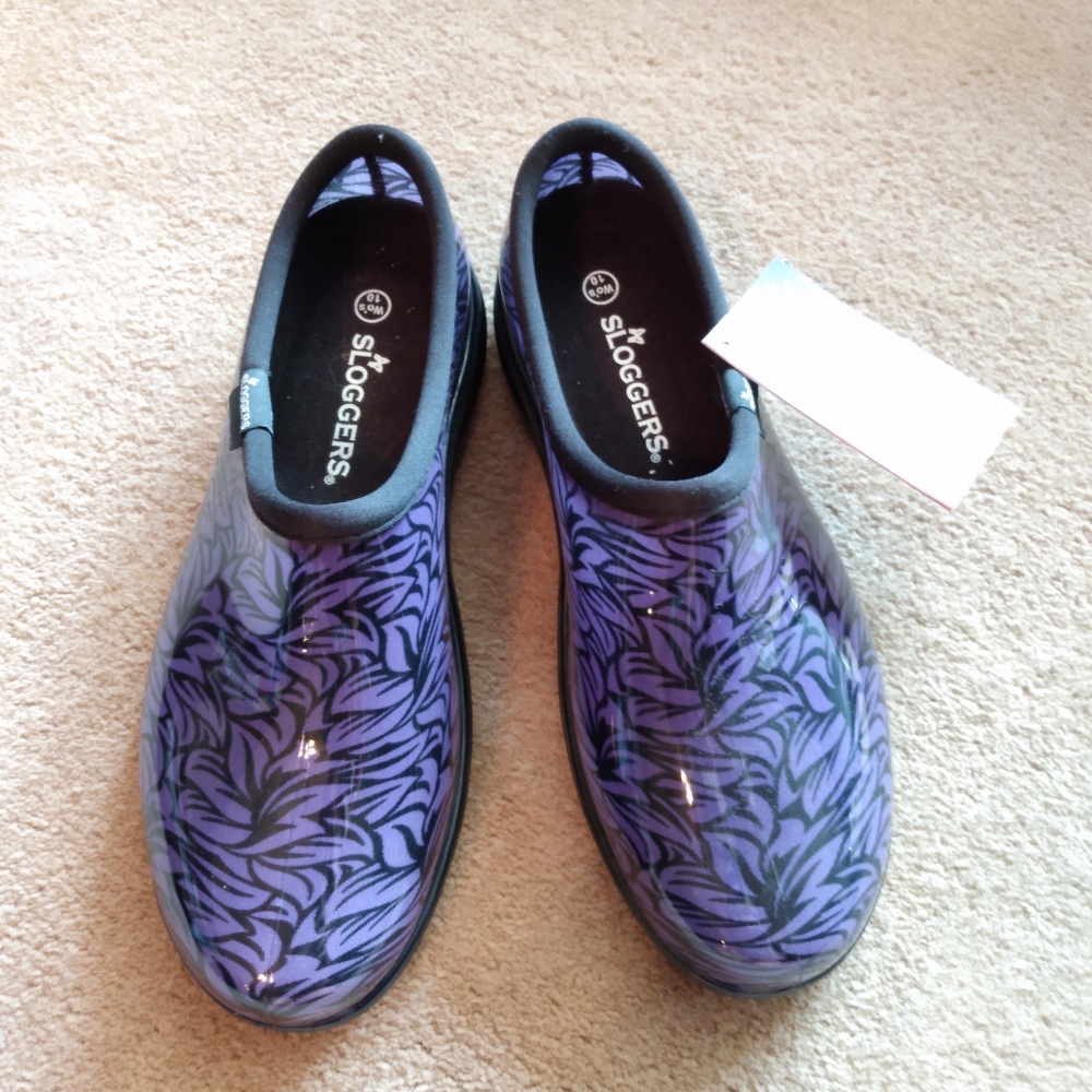 Sloggers waterproof women's clogs size 10